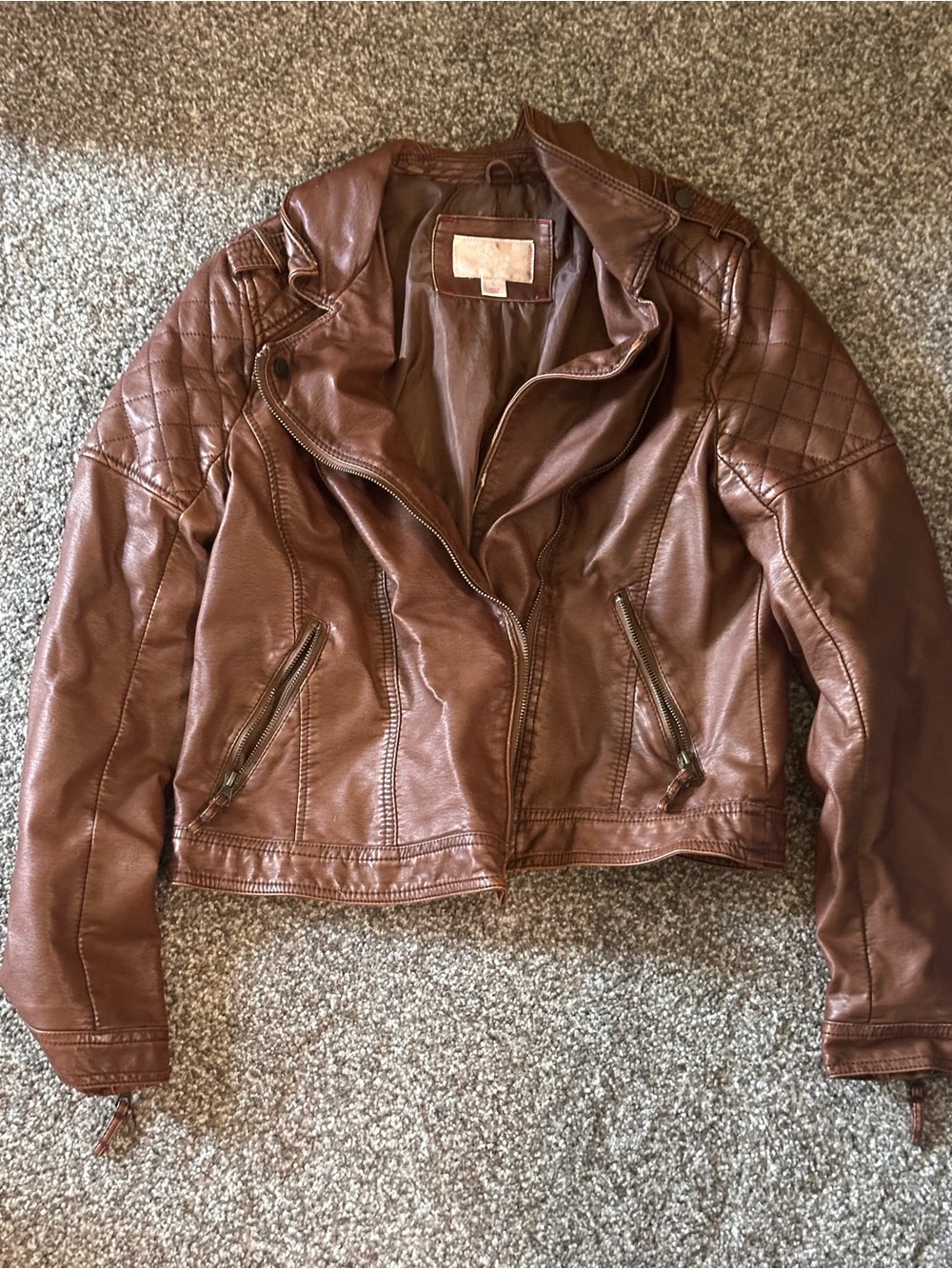 Brown Leather Jacket